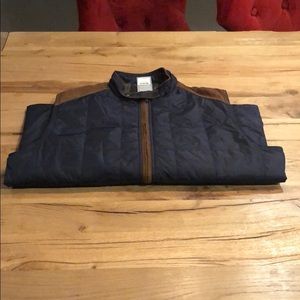 Blue Quilted Vest